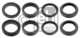 DICHTINGSSET CARDAN 0251+0351 ZONDER RINGEN